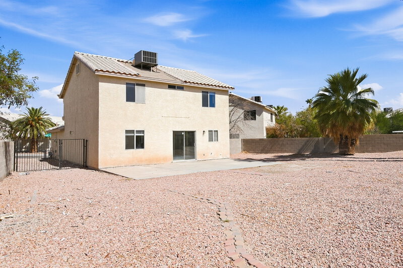 1,965/Mo, 7533 Hickory Hills Dr Las Vegas, NV 89130 Rear View