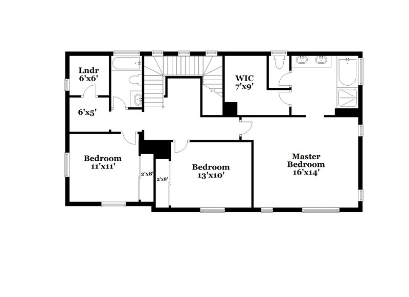 1,860/Mo, 5352 Brazelton St North Las Vegas, NV 89081 Floor Plan View