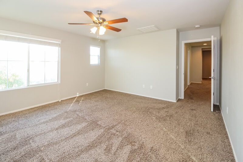1,860/Mo, 5352 Brazelton St North Las Vegas, NV 89081 Master Bedroom View 2