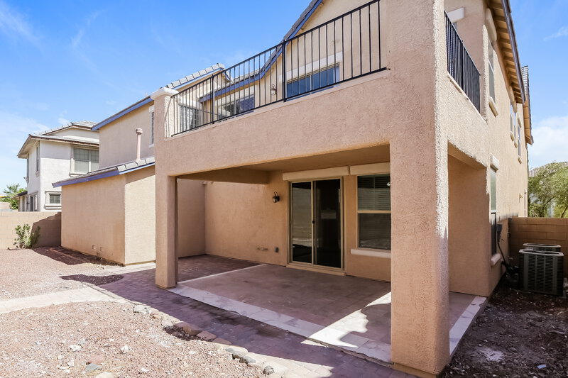 2,775/Mo, 2640 Slide Canyon Ave North Las Vegas, NV 89081 Rear View