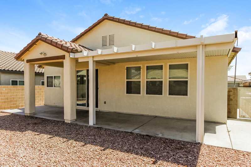 2,135/Mo, 3436 Palatine Hills Avenue North Las Vegas, NV 89081 Rear View