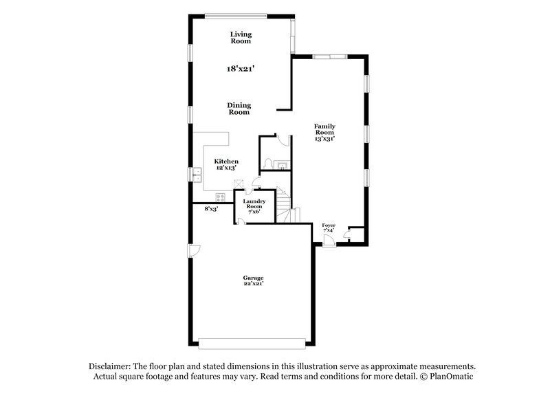 2,305/Mo, 9105 Black Slate Street Las Vegas, NV 89123 Floor Plan View