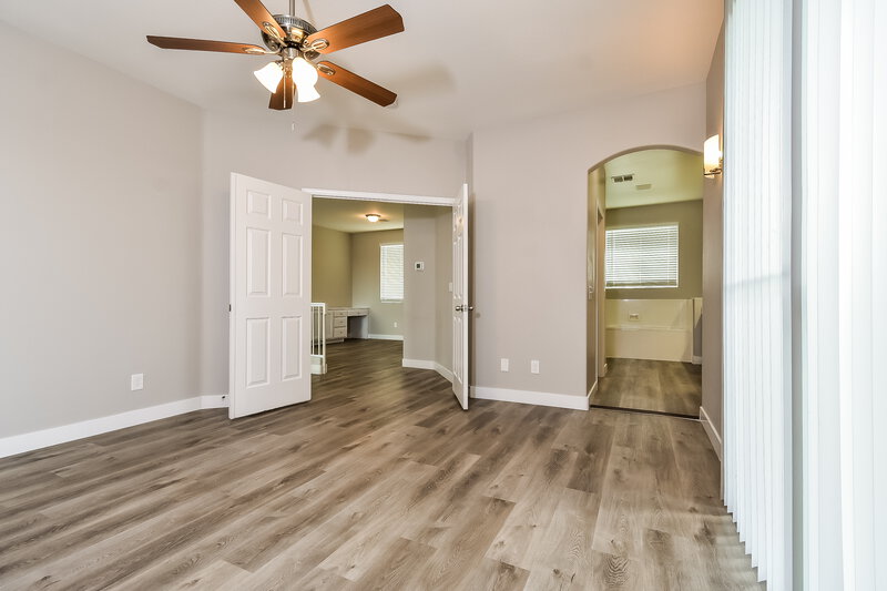 2,305/Mo, 9105 Black Slate Street Las Vegas, NV 89123 Main Bedroom View