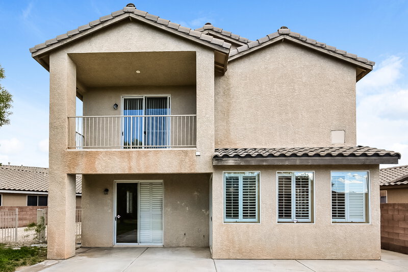 2,305/Mo, 9105 Black Slate Street Las Vegas, NV 89123 Rear View