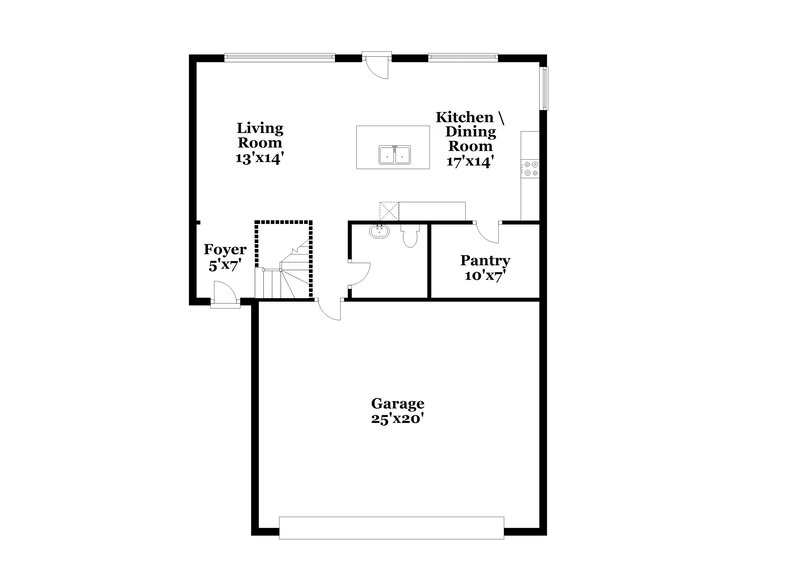 2,055/Mo, 6703 Maple Mesa St North Las Vegas, NV 89084 Floor Plan View