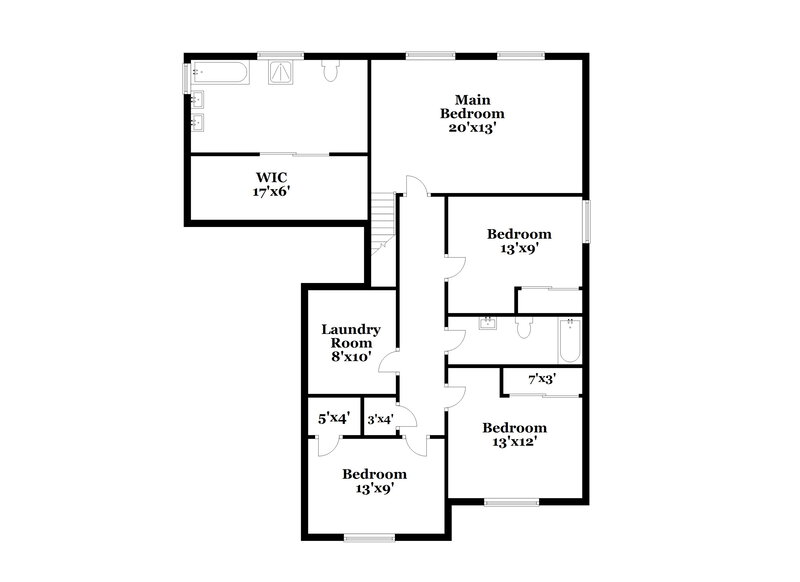 2,055/Mo, 6703 Maple Mesa St North Las Vegas, NV 89084 Floor Plan View 2