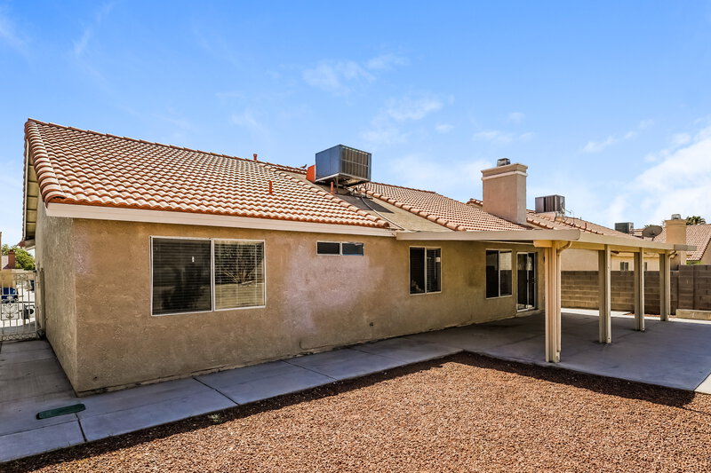 1,835/Mo, 4543 Roper Court North Las Vegas, NV 89081 Rear View 2