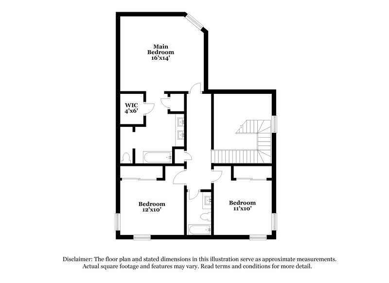 2,075/Mo, 7921 Celebreeze Ct Las Vegas, NV 89145 Floor Plan View