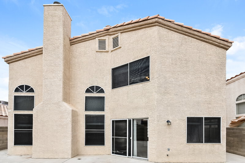 2,075/Mo, 7921 Celebreeze Ct Las Vegas, NV 89145 Rear View