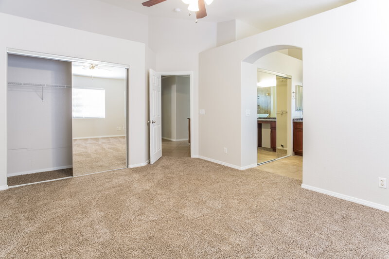 2,980/Mo, 1205 Spring Breeze Circle North Las Vegas, NV 89031 Master Bedroom View 2