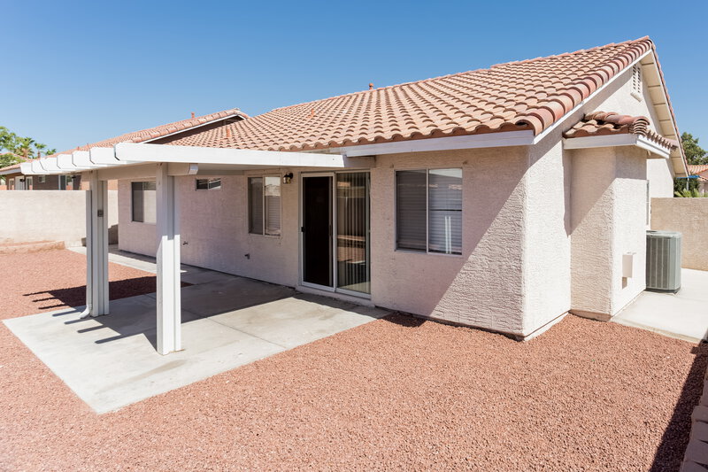 2,980/Mo, 1205 Spring Breeze Circle North Las Vegas, NV 89031 Rear View 2