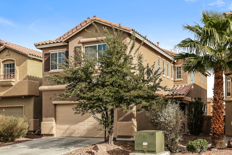 2,990/Mo, 6140 Withrow Downs St North Las Vegas, NV 89081 Front View