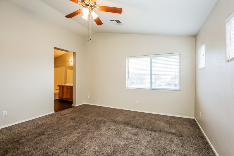 2,990/Mo, 6140 Withrow Downs St North Las Vegas, NV 89081 Main Bedroom View 2
