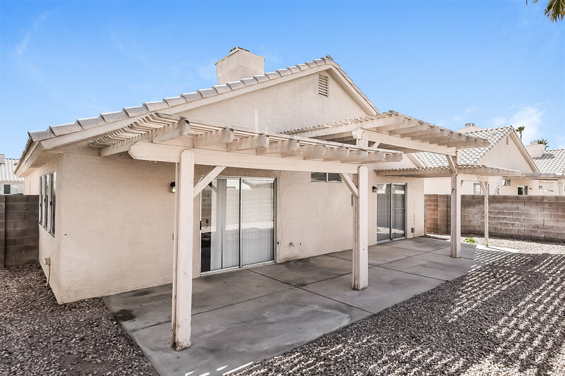 2,920/Mo, 5244 Del Lago Dr Las Vegas, NV 89130 Rear View