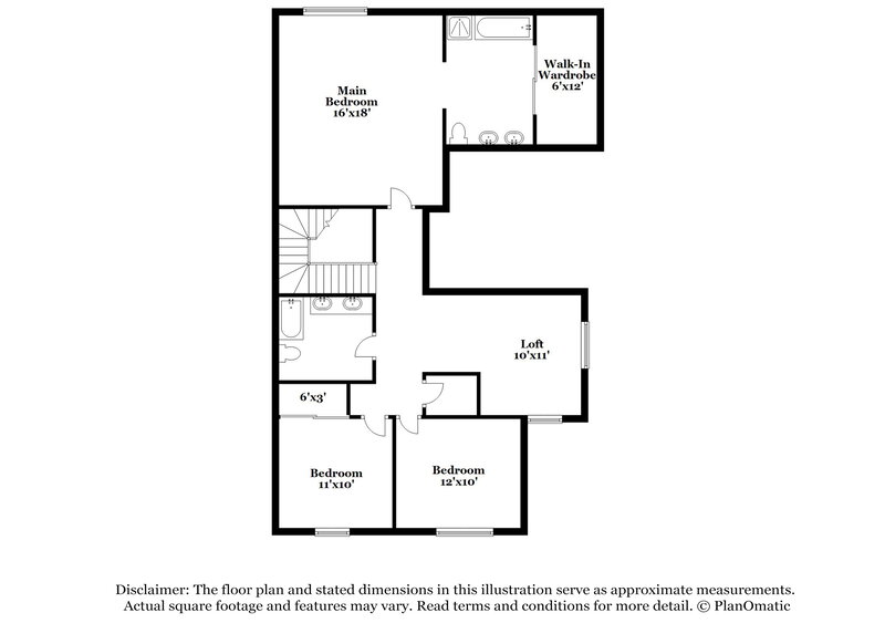 2,285/Mo, 4512 Sandstone Vista Ct North Las Vegas, NV 89031 Floorplan View 2