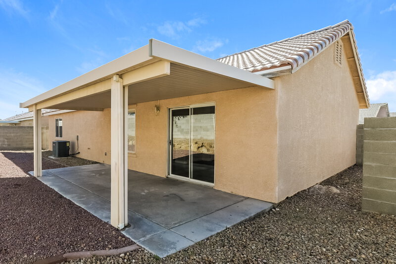 1,975/Mo, 4030 Red Coach Ave North Las Vegas, NV 89031 Rear View