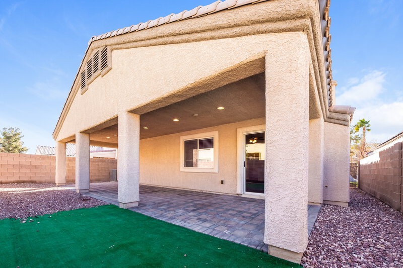 2,185/Mo, 324 Orchid Oasis Ave North Las Vegas, NV 89031 Rear View
