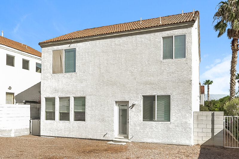 2,295/Mo, 7625 Adornment Ct Las Vegas, NV 89131 Rear View