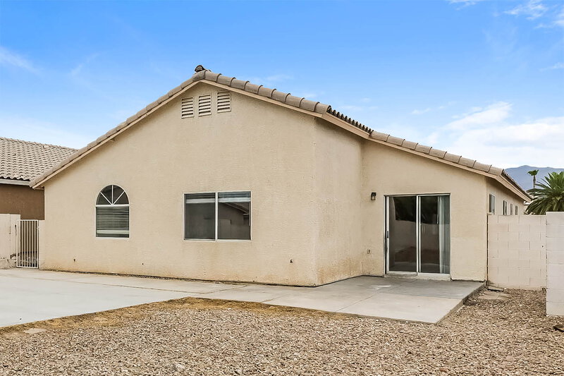 2,145/Mo, 2401 Cypress Island Ct North Las Vegas, NV 89031 Rear View 2