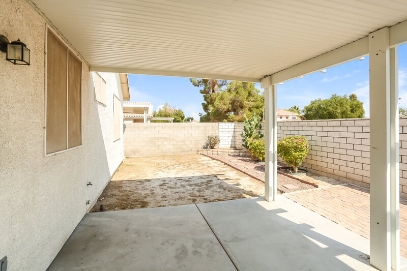1,870/Mo, 5740 Indian Springs Street North Las Vegas, NV 89031 Rear View