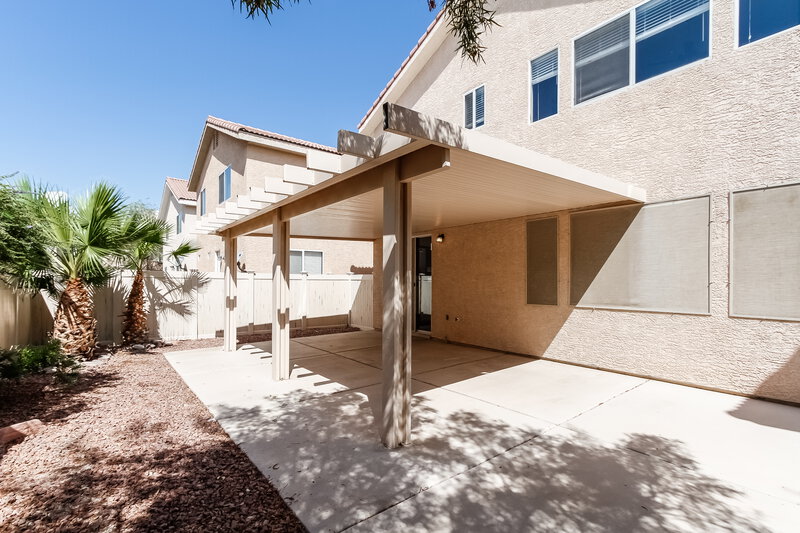 2,010/Mo, 4511 Sunset Crater Ct North Las Vegas, NV 89031 Rear View
