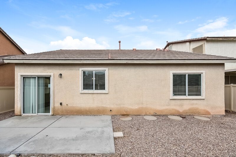 2,010/Mo, 3921 Red Trumpet Ct North Las Vegas, NV 89081 Rear View 2
