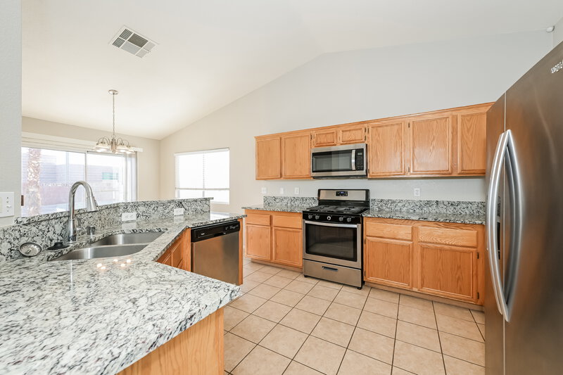 1,855/Mo, 5320 French Lavender St North Las Vegas, NV 89031 Kitchen View 2