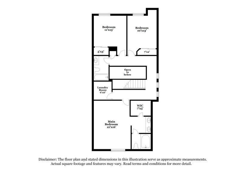 1,705/Mo, 712 Cades Cove Ave North Las Vegas, NV 89084 Floor Plan View 2