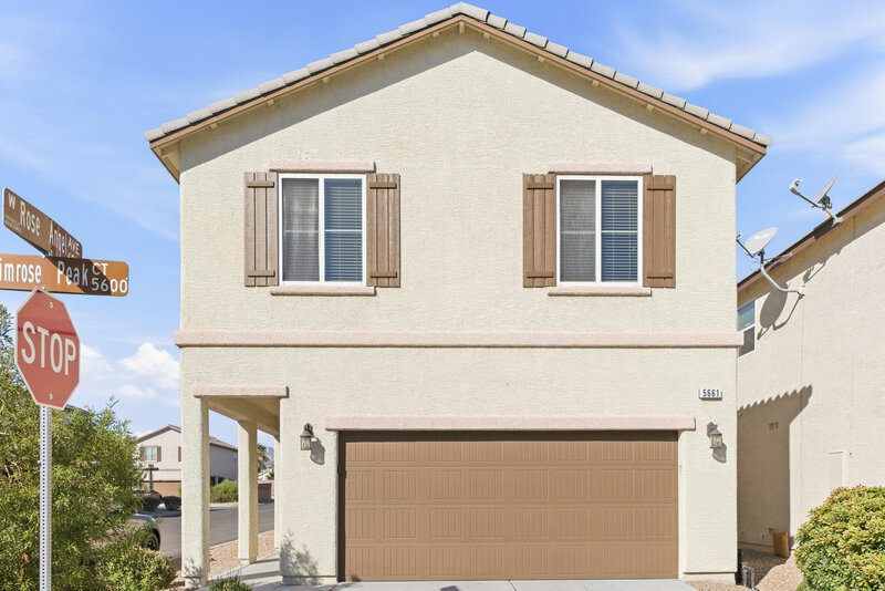 2,105/Mo, 5661 Primrose Peak Ct. Las Vegas, NV 89130 External View