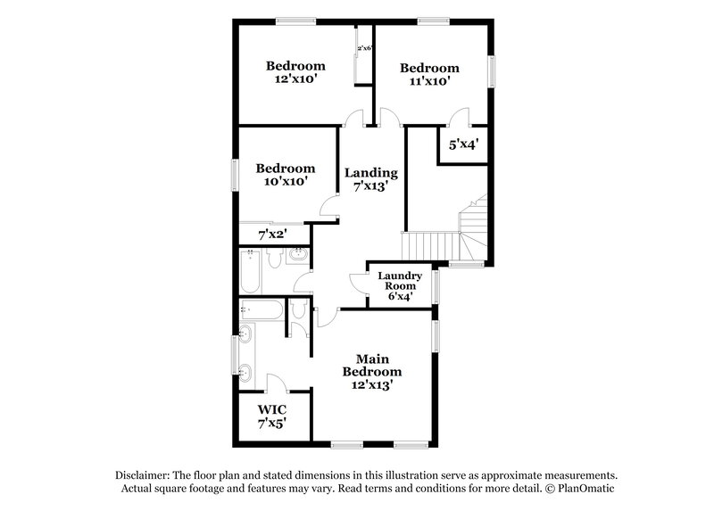 2,030/Mo, 10599 Pueblo Springs Street Las Vegas, NV 89183 Floor Plan View 2