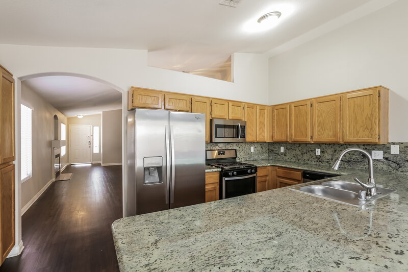 1,945/Mo, 7021 Overhill Ave Las Vegas, NV 89129 Kitchen View