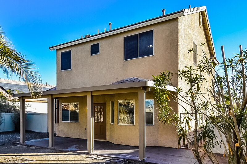 2,480/Mo, 5209 Adorato Dr North Las Vegas, NV 89031 Rear View