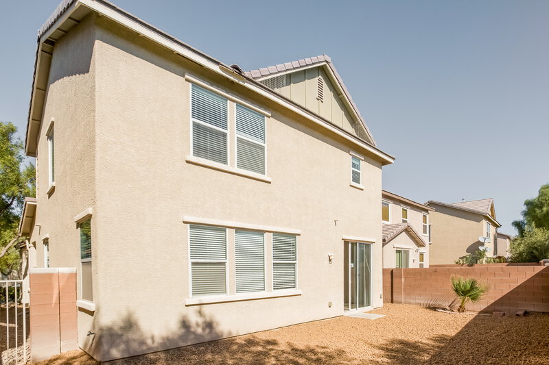 2,840/Mo, 5812 Gemstone Peak Street North Las Vegas, NV 89031 Rear View