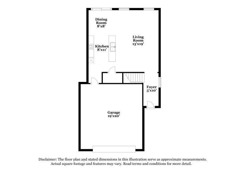 1,985/Mo, 9437 Jewel Lake Avenue Las Vegas, NV 89166 Floor Plan View