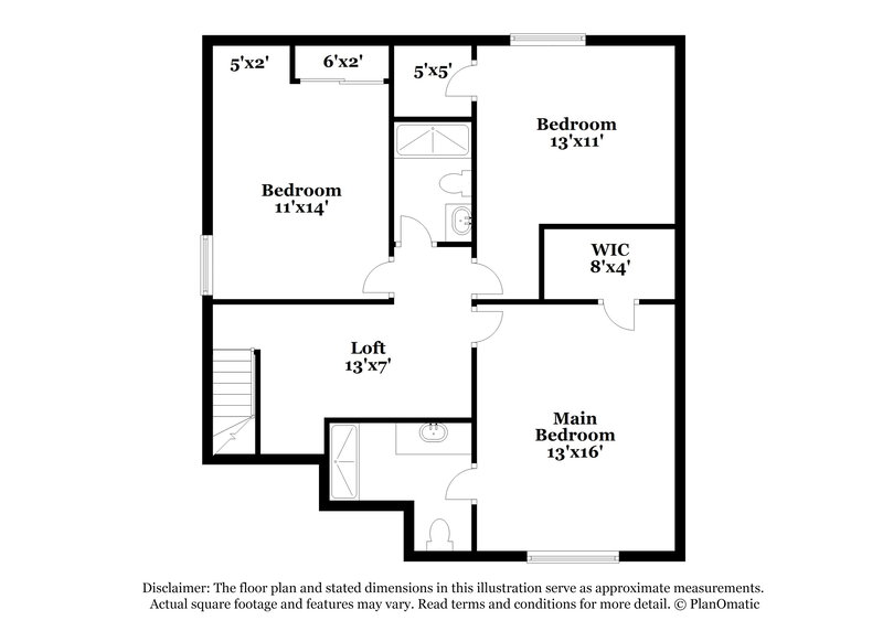 2,055/Mo, 7480 Celosia Street Las Vegas, NV 89113 Floor Plan View 2
