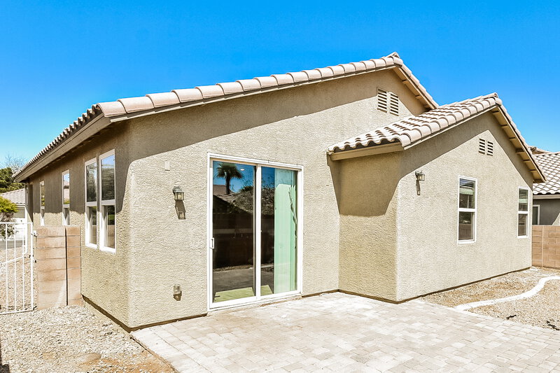 1,980/Mo, 3169 Calamus Pointe Ave North Las Vegas, NV 89081 Rear View