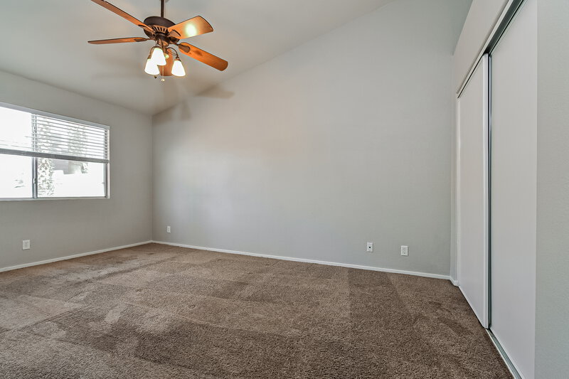 1,905/Mo, 4515 Shannon Jean Court North Las Vegas, NV 89081 Main Bedroom View 3