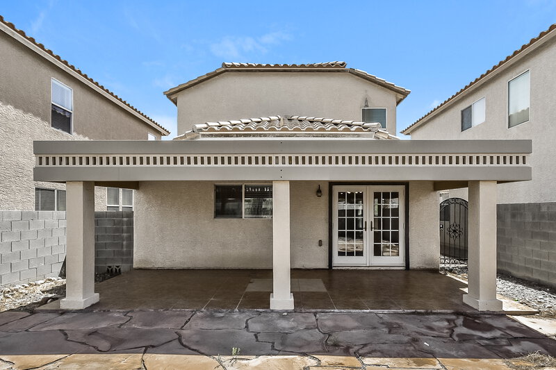 2,310/Mo, 3971 Diamond Gem Ct Las Vegas, NV 89129 Rear View