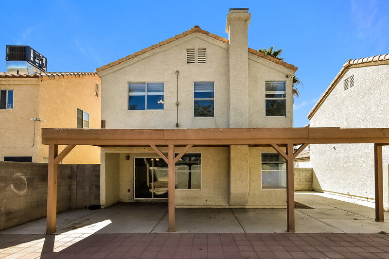 2,195/Mo, 4048 Hazelridge Drive Las Vegas, NV 89129 Rear View 2