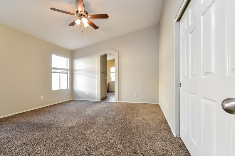 1,930/Mo, 7028 Village Shore Court Las Vegas, NV 89129 Main Bedroom View
