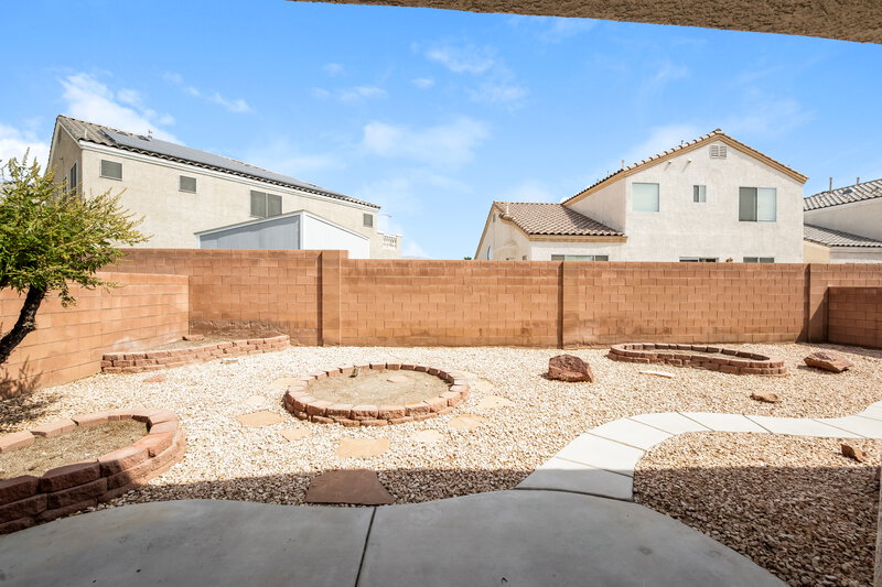 1,980/Mo, 2526 Parasail Point Avenue North Las Vegas, NV 89031 Rear View