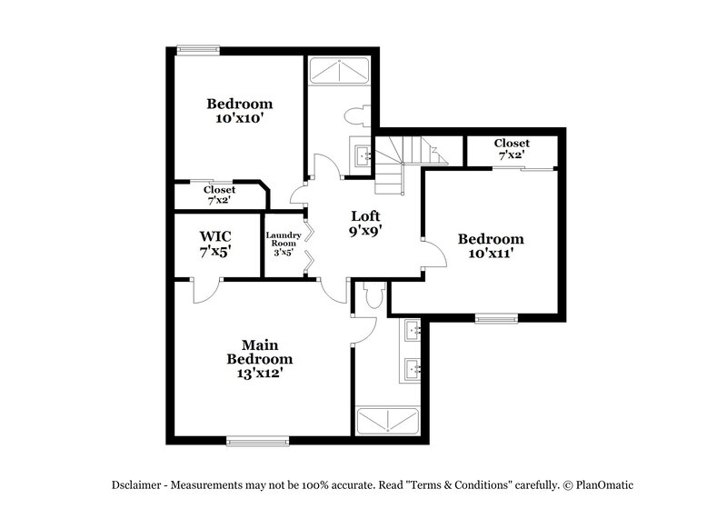 2,190/Mo, 942 Clipper Dr. Henderson, NV 89015 Floor Plan View 2