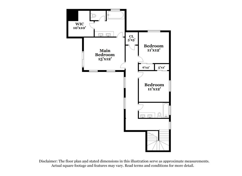 1,995/Mo, 6113 Blue Luna Street North Las Vegas, NV 89081 Floor Plan View 2