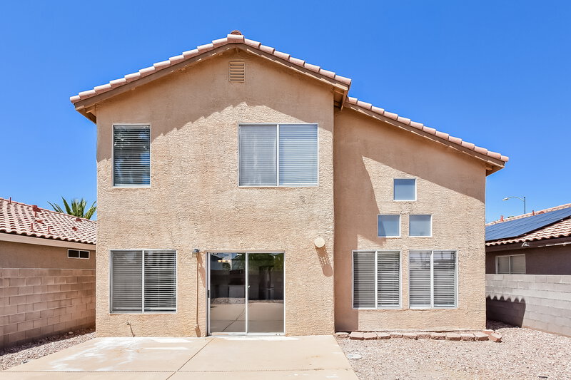 2,175/Mo, 3752 Alliance Street Las Vegas, NV 89129 Rear View