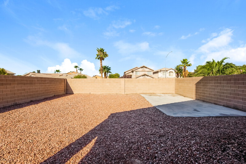 1,835/Mo, 1207 Cobble Lake Ave North Las Vegas, NV 89081 Rear View
