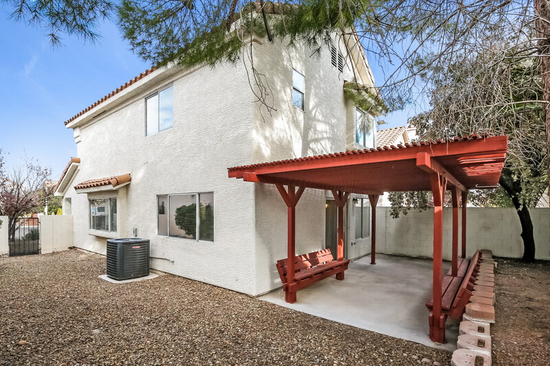 1,995/Mo, 9405 Hershey Lane Las Vegas, NV 89134 Rear View