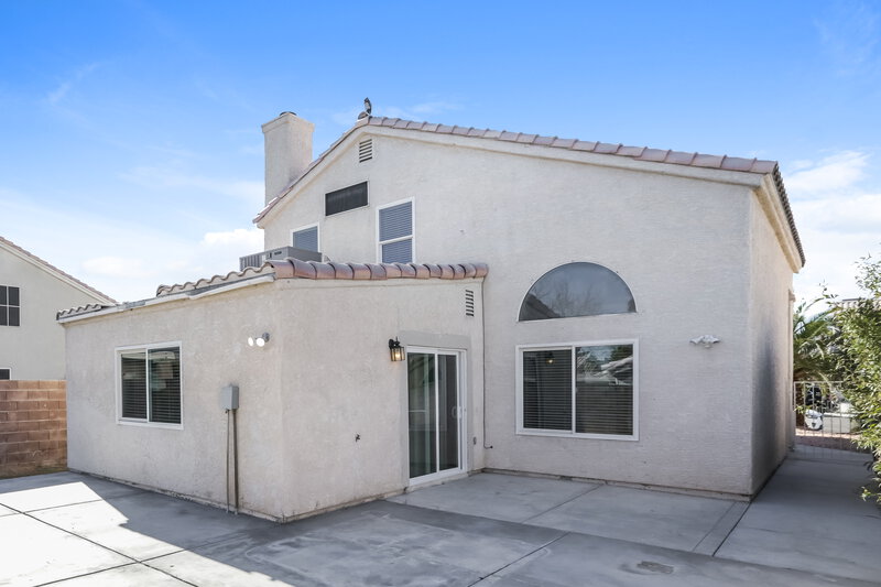 2,115/Mo, 1812 Sierra Hills Wy Las Vegas, NV 89128 Rear View