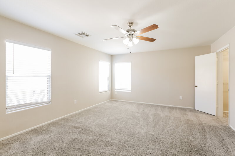 2,640/Mo, 7332 Camden Pine Ave Las Vegas, NV 89129 Main Bedroom View