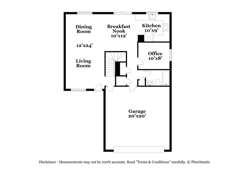 2,140/Mo, 5127 Mineral Lake Drive Las Vegas, NV 89122 Floorplan View