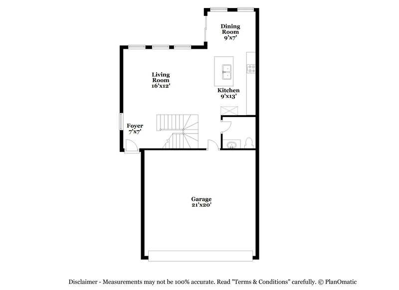 1,915/Mo, 10127 Mayflower Bay Ave Las Vegas, NV 89166 Floor Plan View